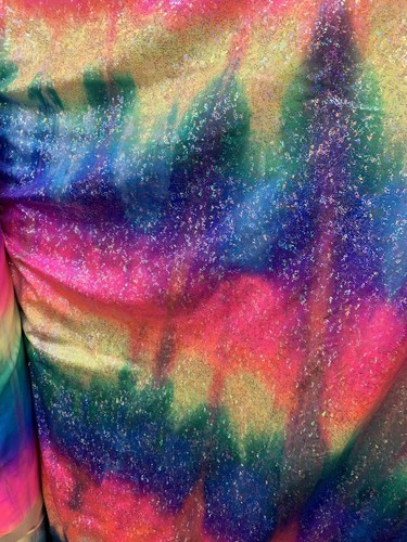 Firewoks tie dye hologram - dye,