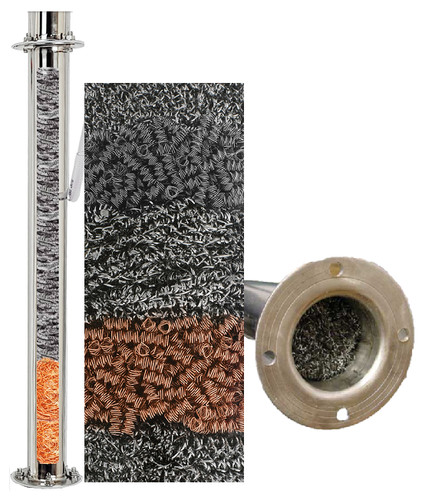Distillation column packing - column,