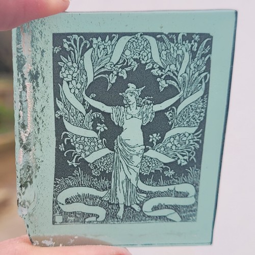 Stained glass lady art - stained,