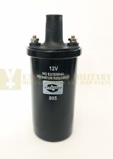 WILLYS MB & FORD GPW CJ2 JEEP 12 VOLT IGNITION COIL