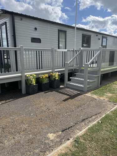 Wrap around decking for - wrap,