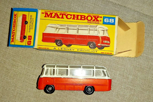 Matchbox 68b mercedes coach - mercedes,
