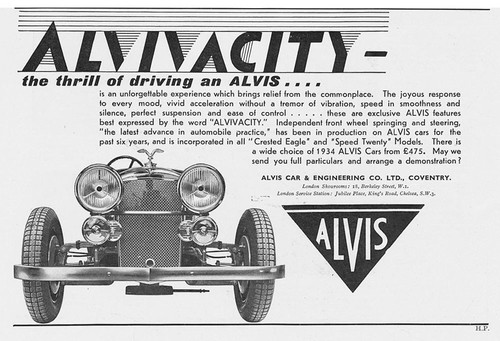 Alvis car engineering - alvis, &