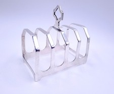 Sterling Silver 4 Slice Toast
