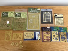 Brass Embossing Stencils