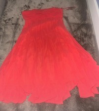 Coast Coral Floaty Dress