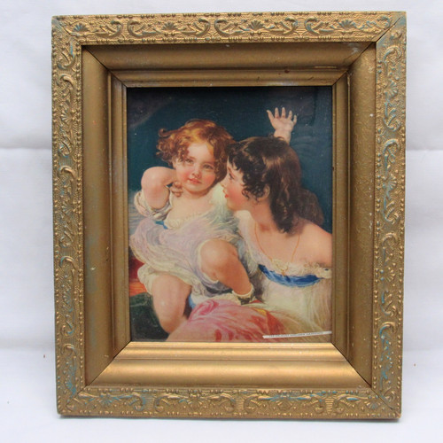Vtg ornate gild - vtg, gesso