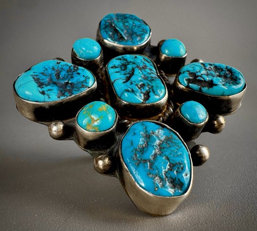 Huge vintage navajo sterling - huge,