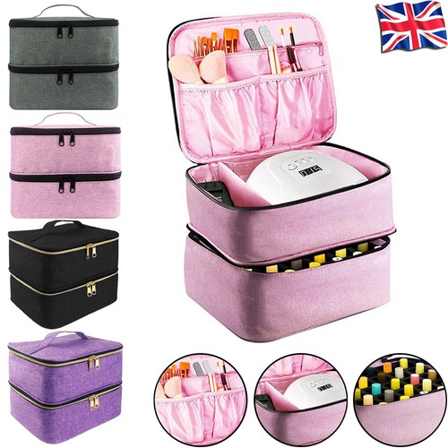 Nail polish carrying case bag - nail,