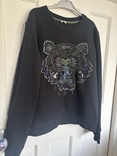 Kenzo Tiger Logo Embroidered