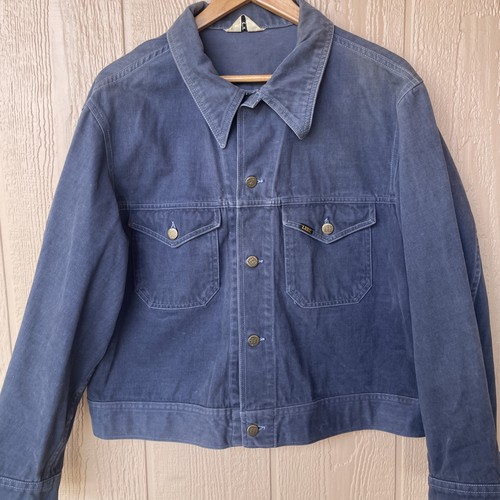 Vintage lee moleskin trucker - vintage,