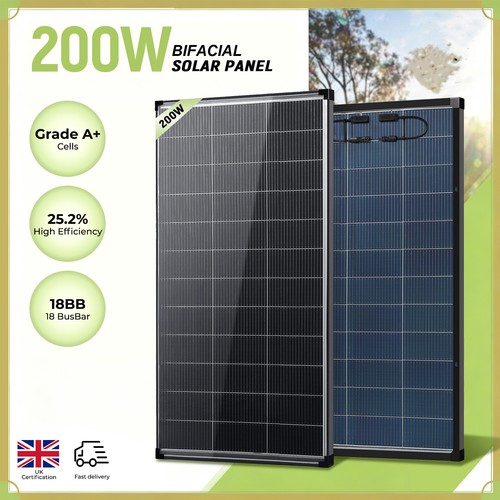 Aeternasol 200w bifacial solar - 200w,