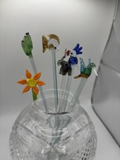 hand-blown  swizzle stick