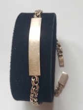Old 9ct gold ID-style chain