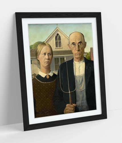 Grant wood american - wood,,