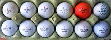 Vintage 12 GOLF BALLS Spalding TOP FLITE XLII , Tour ,Magna,Z-Balata