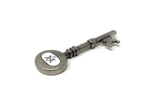 Men letters bunker key prop - bunker,