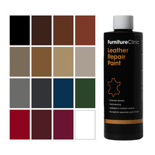 Leather Repair Paint Dye ALL IN ONE for Restoring Colour to Leather