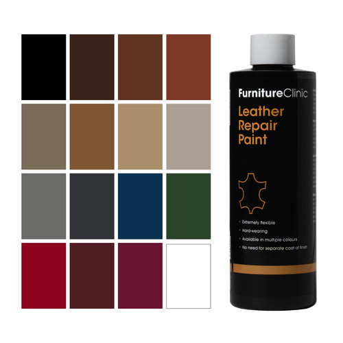 Leather repair paint - repair, |