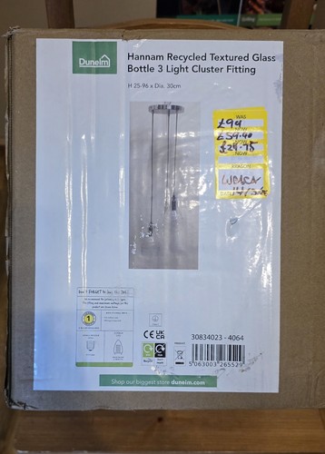 Dunelm hannam recycled glass - hannam,