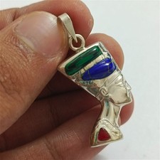 925 Silver Nefertiti Pendant