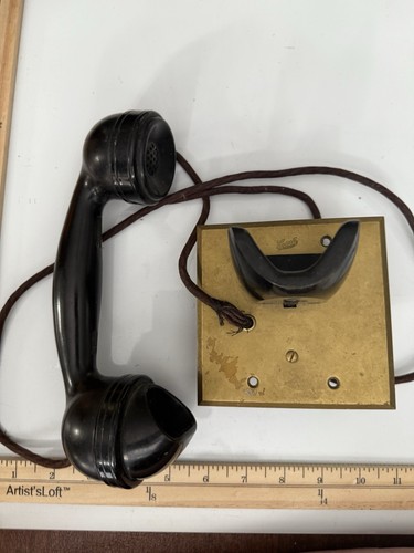 Rare antique couch telephone - antique,