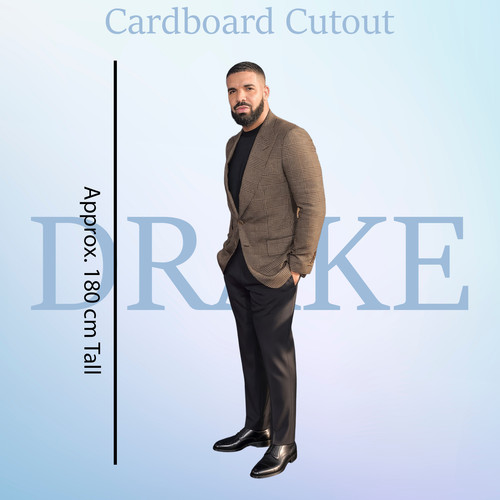 Drake lifesize cardboard - drake,