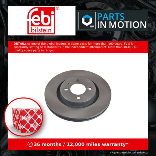 Brake discs pair vented - 2x,