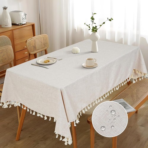 Rectangle tablecloth faux - rectangle,