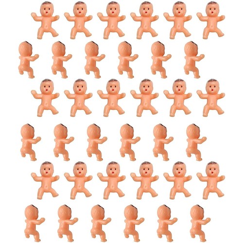 Mini plastic babies - 36,
