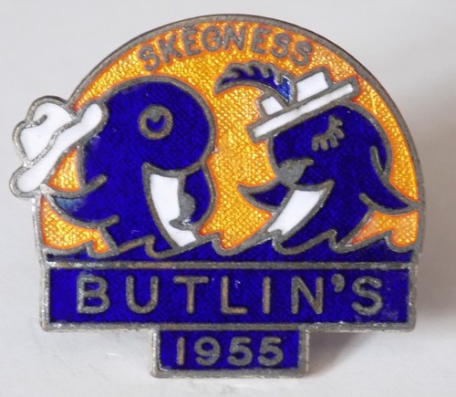 Butlins holiday camp badge - holiday,