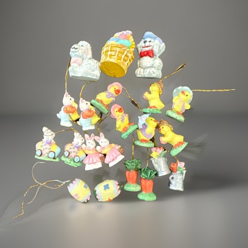 Vtg easter tree ornaments - easter,