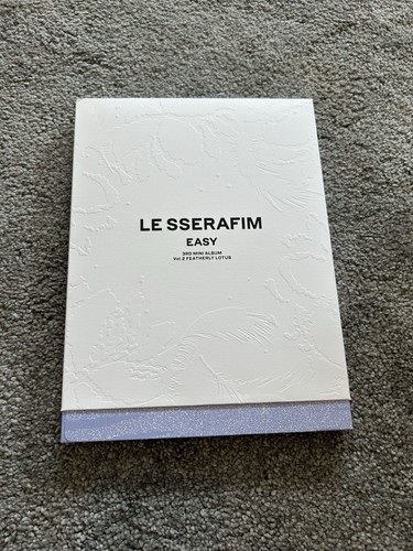 Sserafim easy album - le,