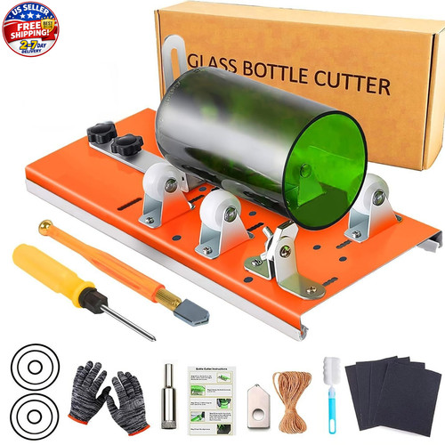 Glass bottle cutter tool - glass,