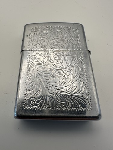Zippo lighter engraved floral - engraved,