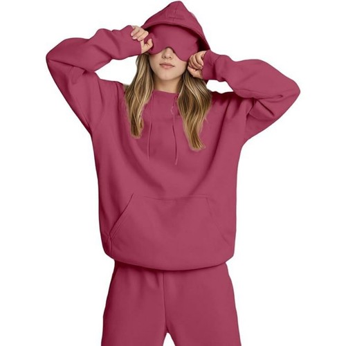 Hoodie with eye - mask, built