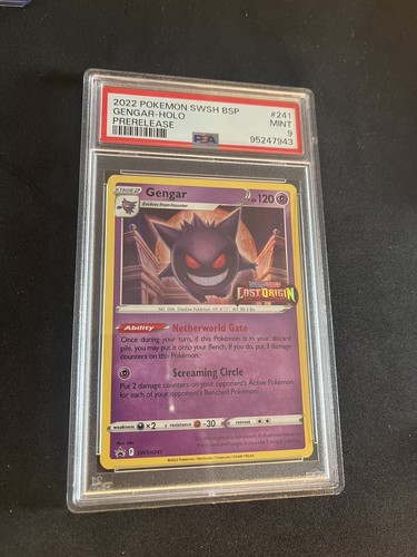 Gengar swsh241 psa - swsh241, 9