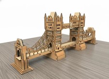 London Tower Bridge Laser Cut