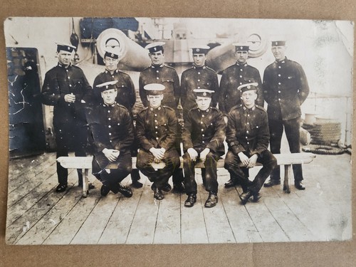 Antique naval sailors group - sailors,