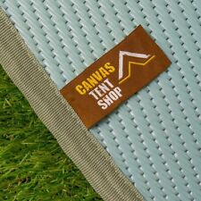 Polypropylene Matting for 3M - 6M Bell Tents – Full & Half Moon – Duck Egg - New