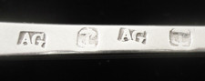 Scottish Provincial Silver Serving Table Spoon, Early Glasgow c.1780 Adam Graham