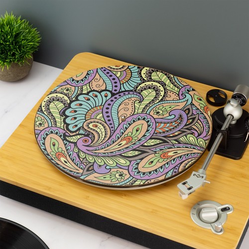 Paisley pattern record player - paisley,