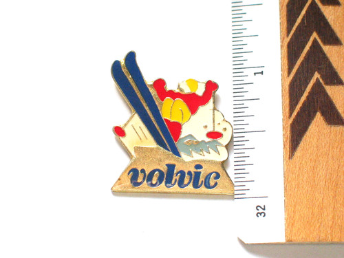 Ski jumping pin badge - jumping,