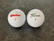Shanker Golf Balls x 2 - Rude