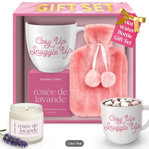 Hot water bottle - gift, set