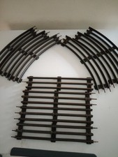 UNSPECIFIED MAKER ! `O GAUGE` THREE-RAIL ELECTRIC TRACK (TEN PIECES) PLAYWORN