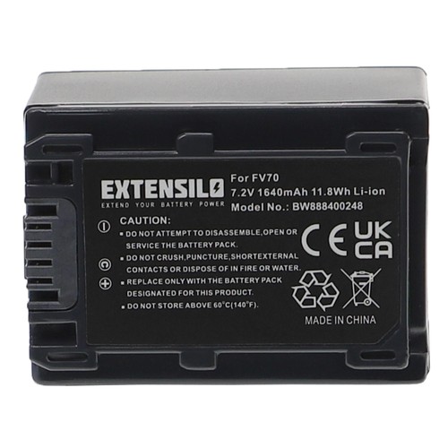 Battery for sony hdr cx740e - for, hdr-cx740e