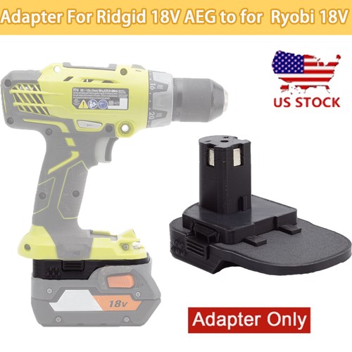Battery adapter for ridgid 18v - battery,