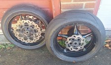 YAMAHA R6 WHEELS 13S 2CO RIM TRACK TYRES SC1 SC2 K1