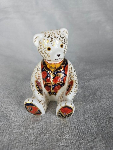 Royal crown derby teddy bear - crown,